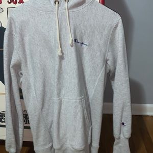 Men’s Large Gray Champion Hoodie